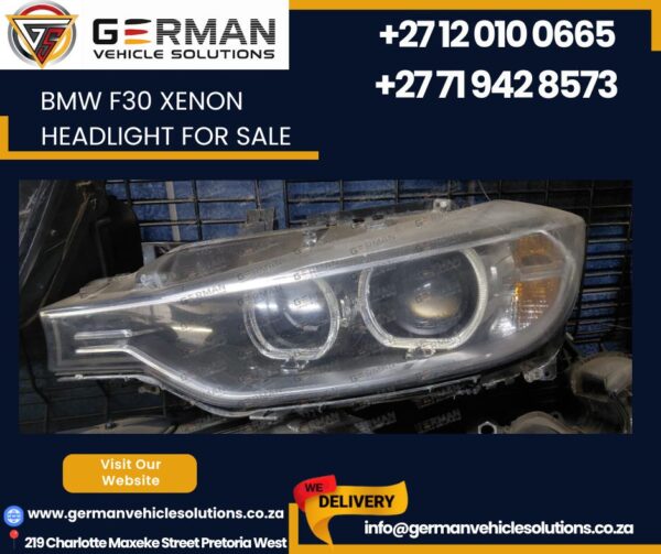 BMW 3 series F30 xenon headlights available in stock