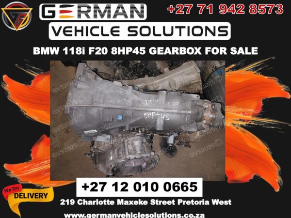 BMW 118i f20 8hp45 automatic gearbox for sale in Pretoria