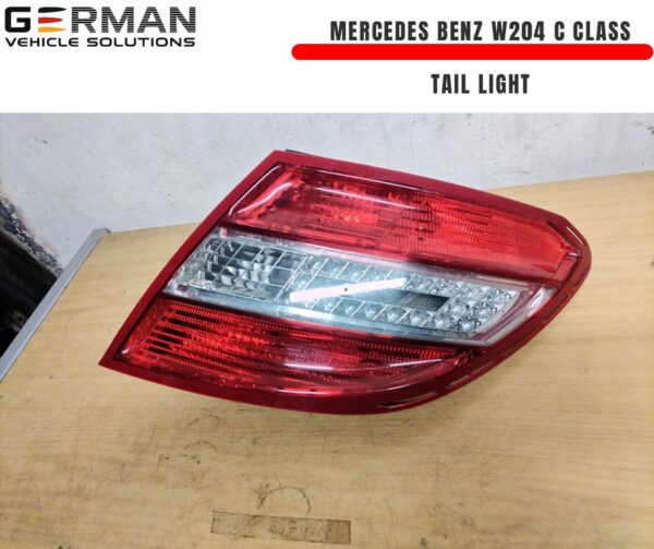 Mercedes Benz w204 c class tail light used